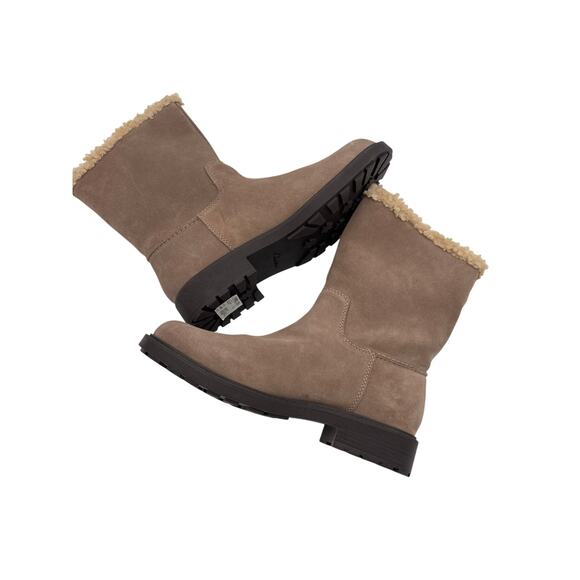 Clarks Opal Zip boots Convertible Ankle or Mid-Calf Boots Size 9.5 WIDE NEW - Picture 7 of 14